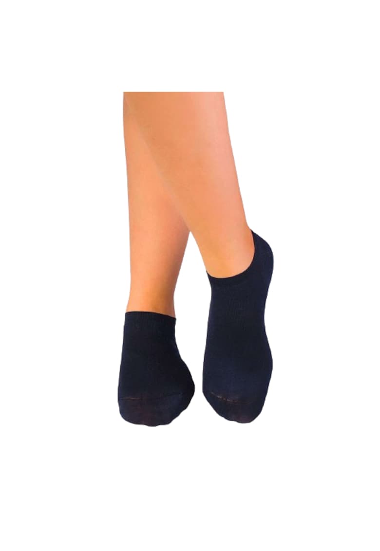 Sosete scurte din Bumbac Mercerizat albastru inchis