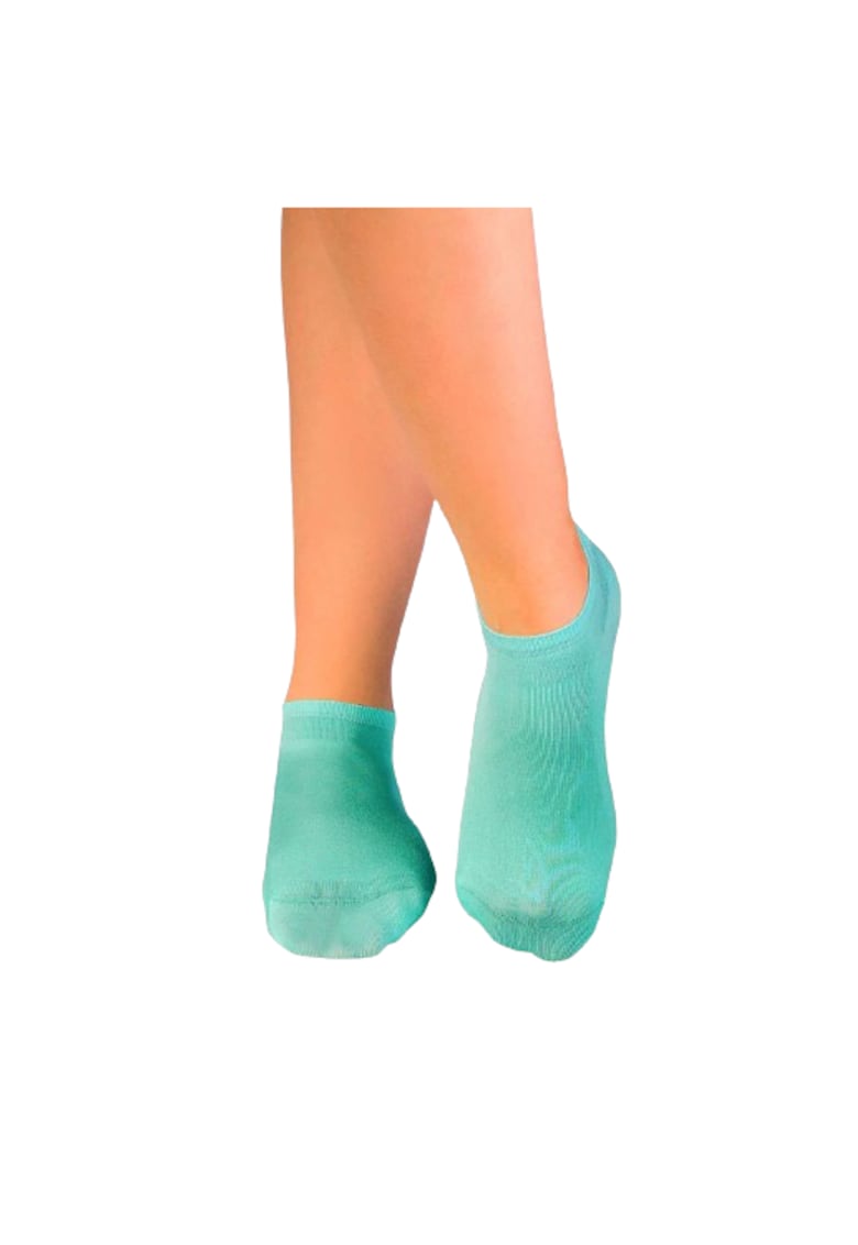 Sosete scurte din Bumbac Mercerizat turcoaz