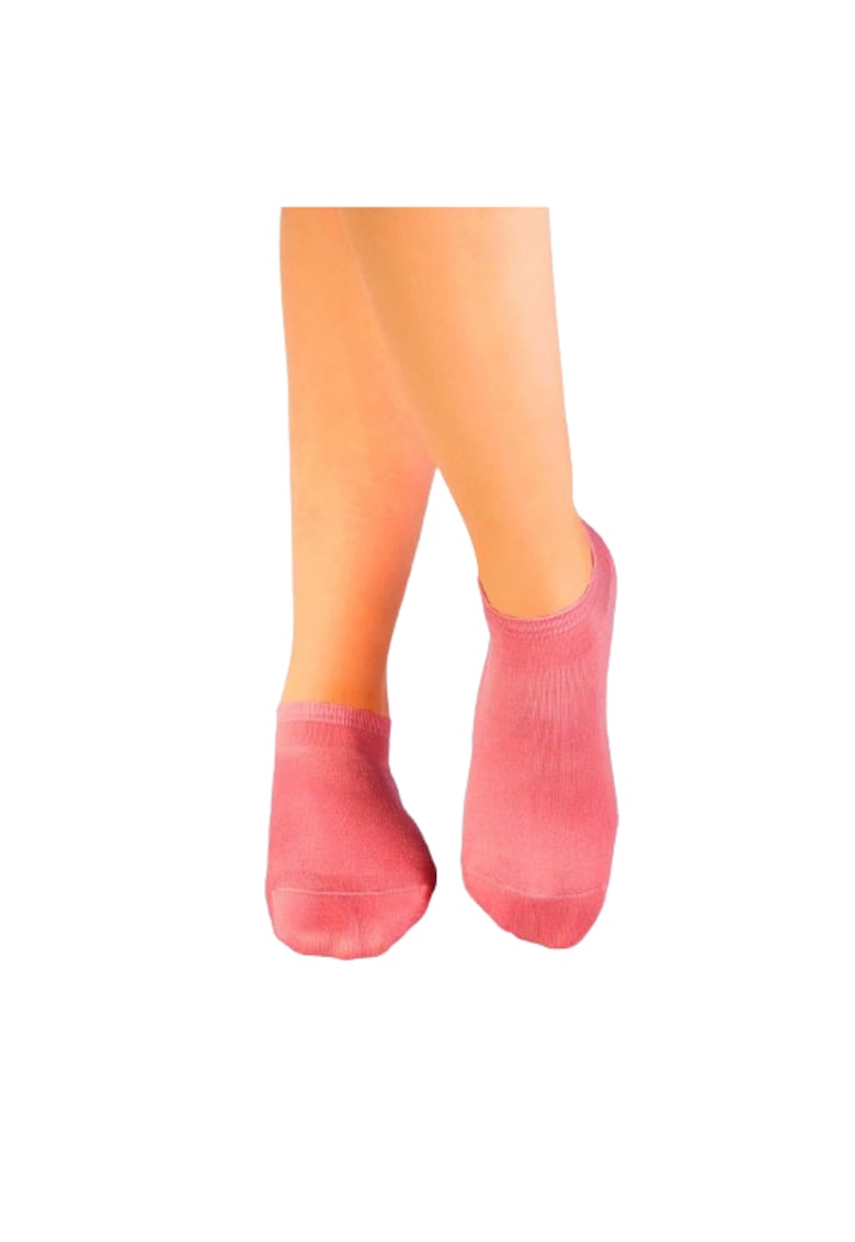 Sosete scurte din Bumbac Mercerizat coral