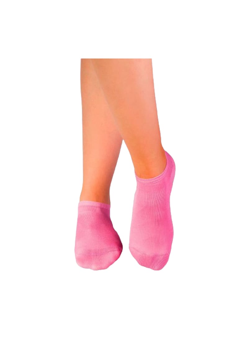 Sosete scurte din Bumbac Mercerizat roz