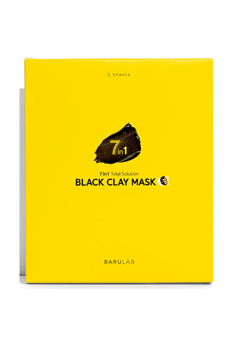 Masca servetel Total Solution 7 in 1 purifianta cu argila neagra - 18g -