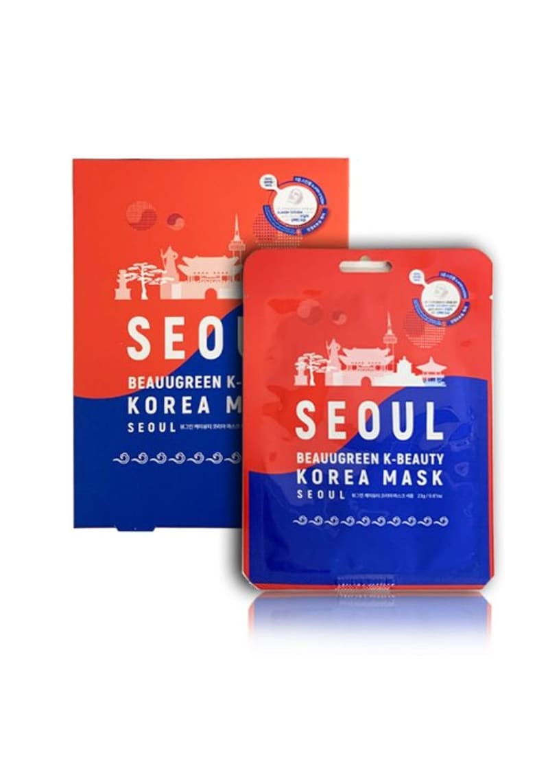 Masca de hidrogel anti-age cu ulei de seminte de ginseng SEOUL - 23ml - Masca de hidrogel anti-age cu ulei de seminte de ginseng SEOUL - 23ml -