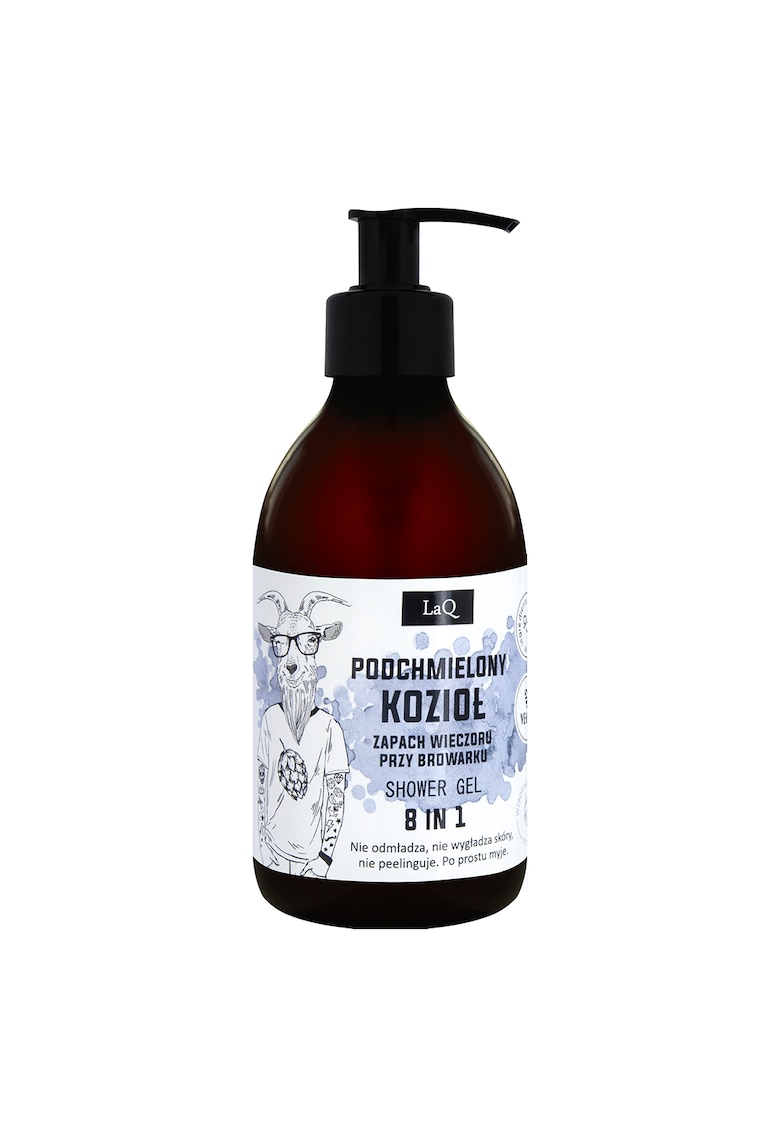 Gel de dus 8-IN-1 pentru barbati HOPPY GOAT - 300 ml -