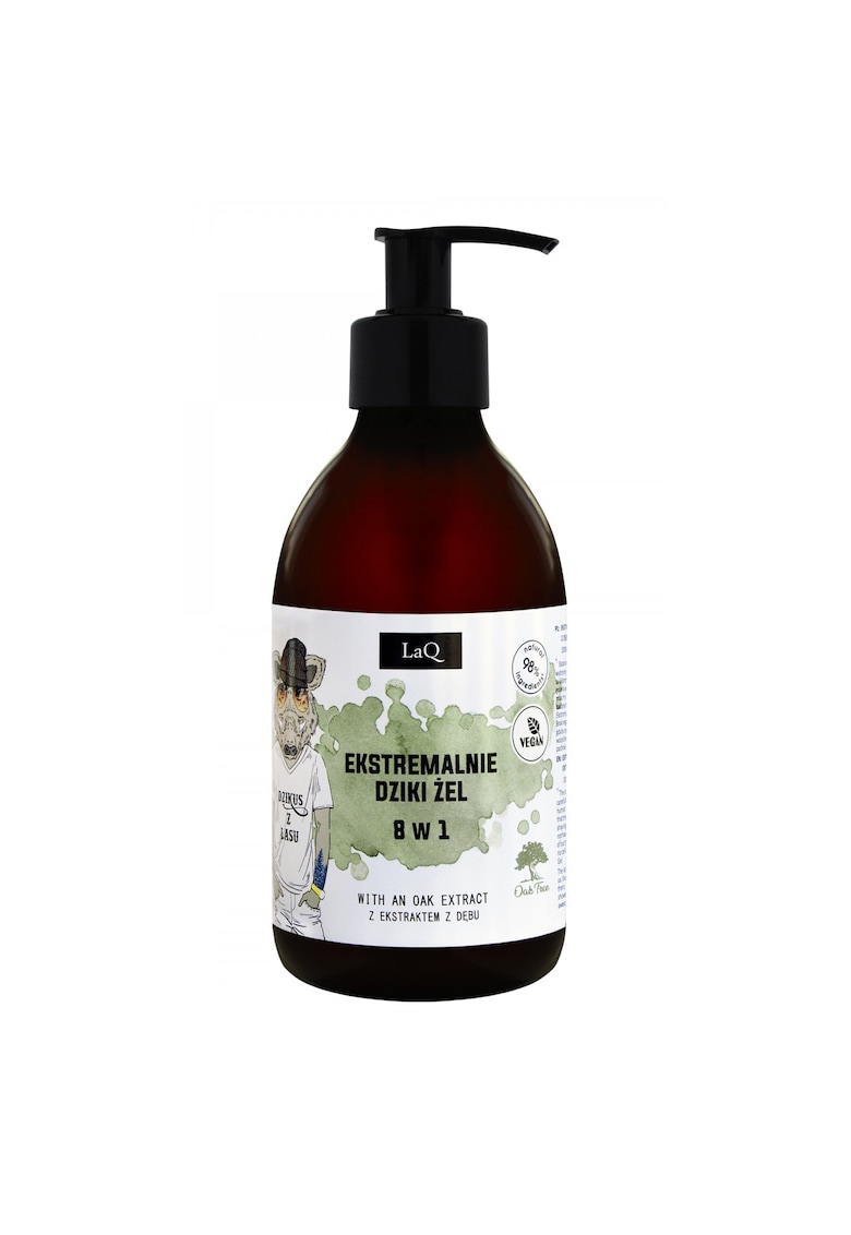 Gel de dus 8-IN-1 pentru barbati WILD BOAR - 300 ml -