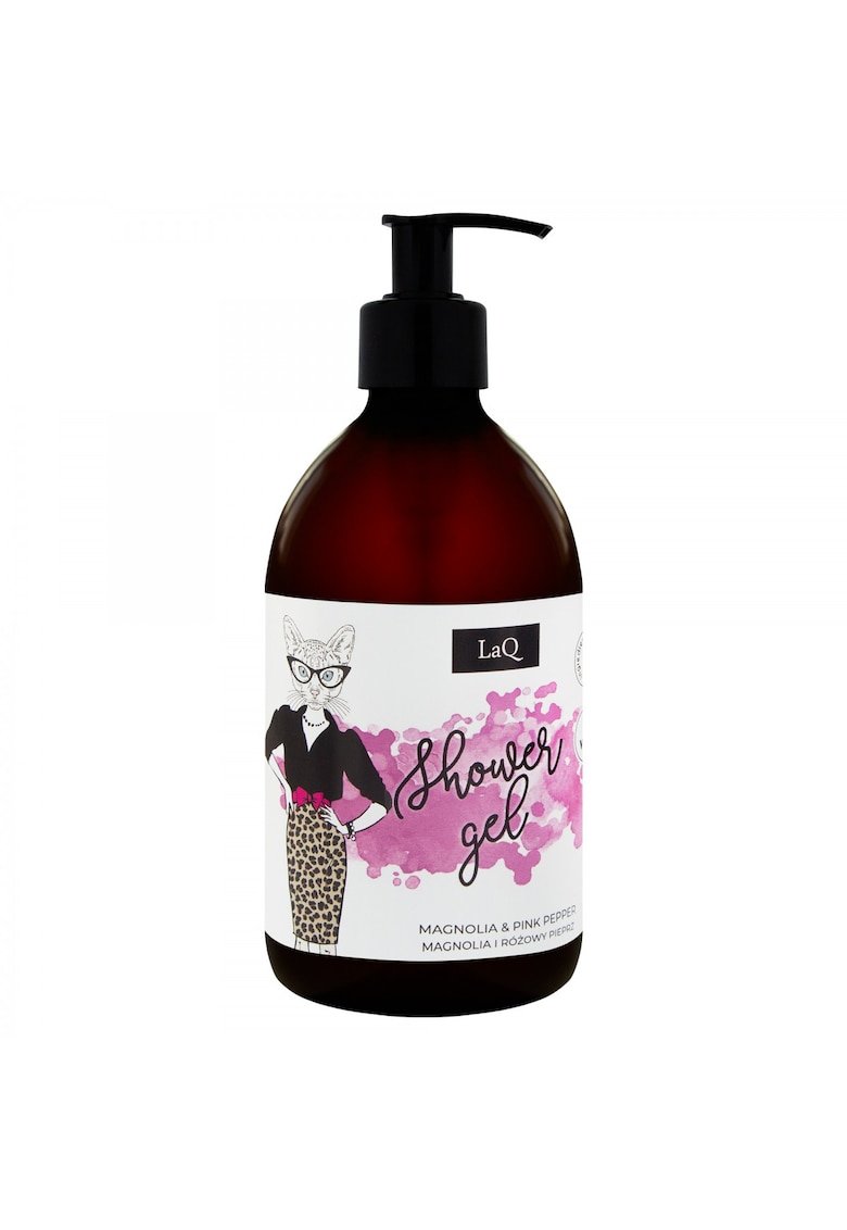 Gel de dus MAGNOLIE si PIPER ROZ - 500 ml -