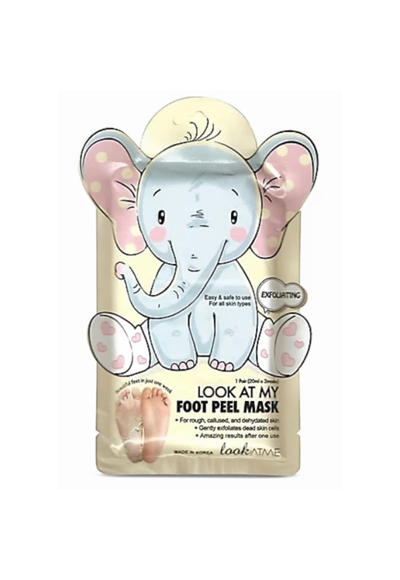 Masca exfolianta tip soseta Look At My Foot - 1 pereche -