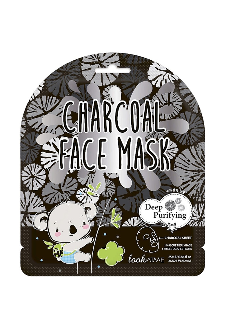 Masca servetel pentru curatare in profunzime cu carbune negru - 25ml -