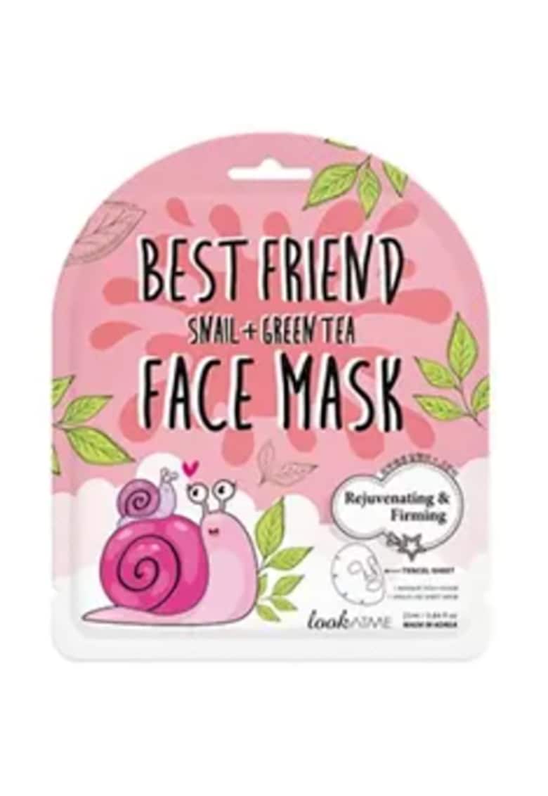 Masca servetel pentru rejuvenare si fermitate cu extract de ceai verde si mucina de melc - 25ml -