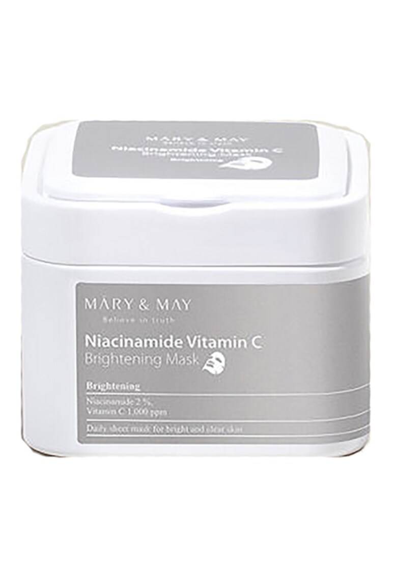 Masca servetel Niacinamide Brightening [30 buc] - 400ml - Mary and May