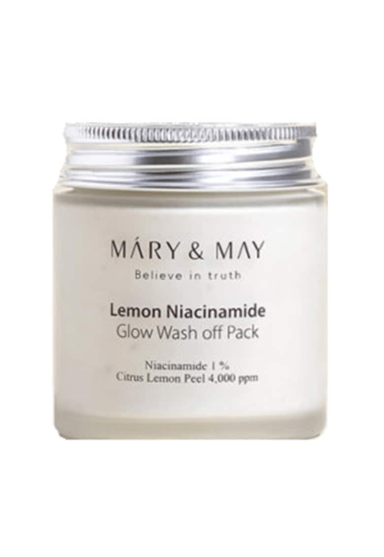 Masca wash-off cu extract de lamaie si niacinamide - 125g - Mary and May