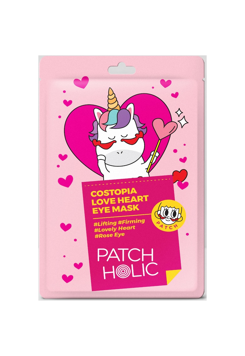 Masca pentru zona ochilor Costopia Love Heart - 1.5g x 1 pereche -