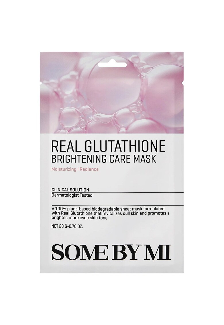 Masca servetel iluminatoare cu glutationa - Real Glutathione Brightening Care Mask - 20 gr.
