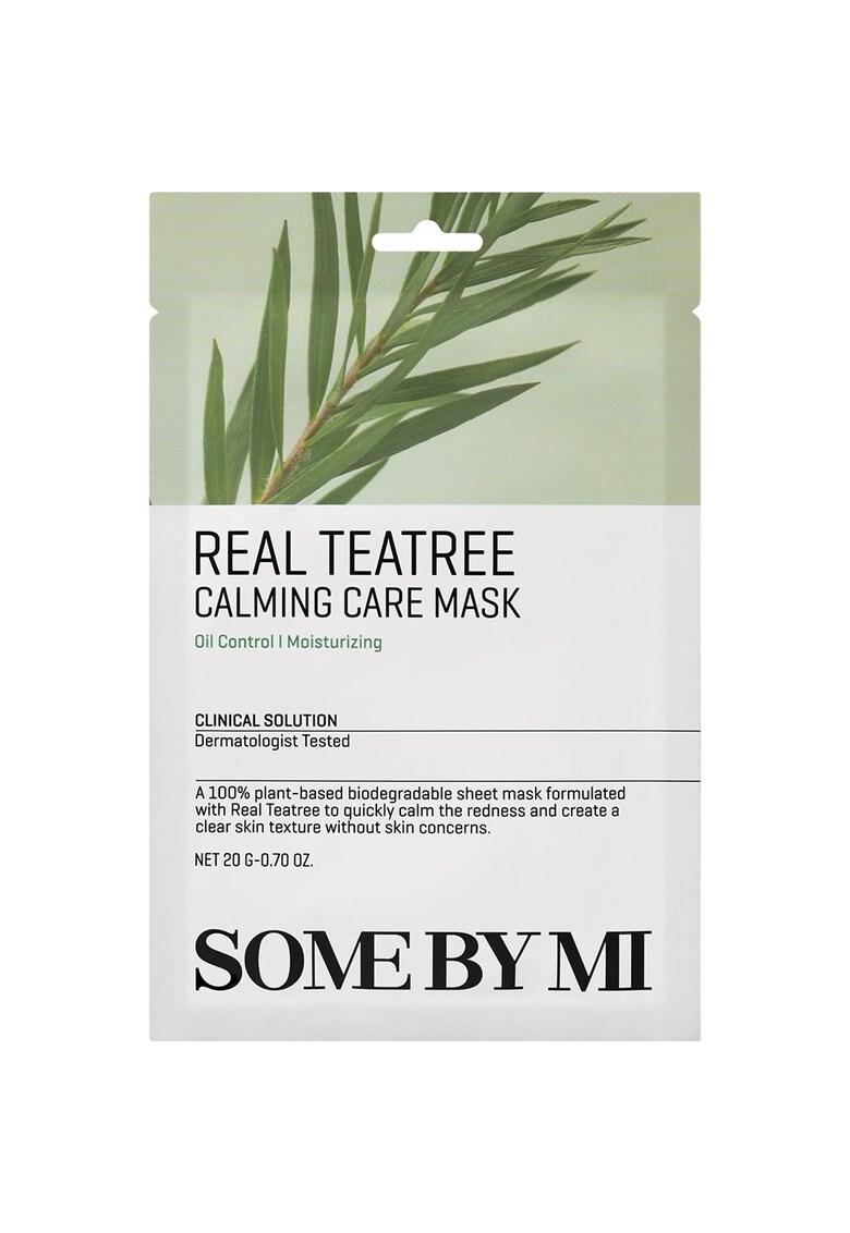 Masca de fata calmanta pentru ten acneic - Real Teatree Calming Care Mask - 20 gr