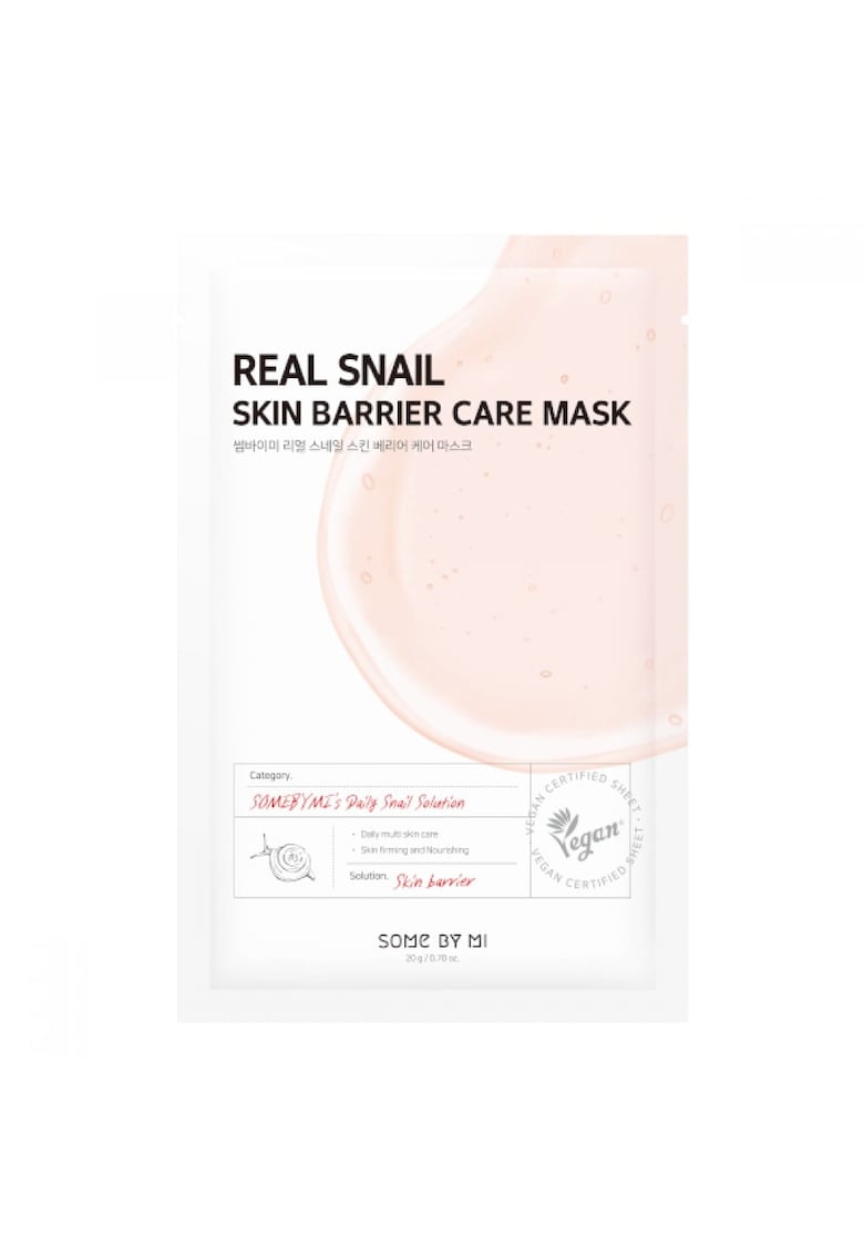 Masca servetel cu mucina de melc -