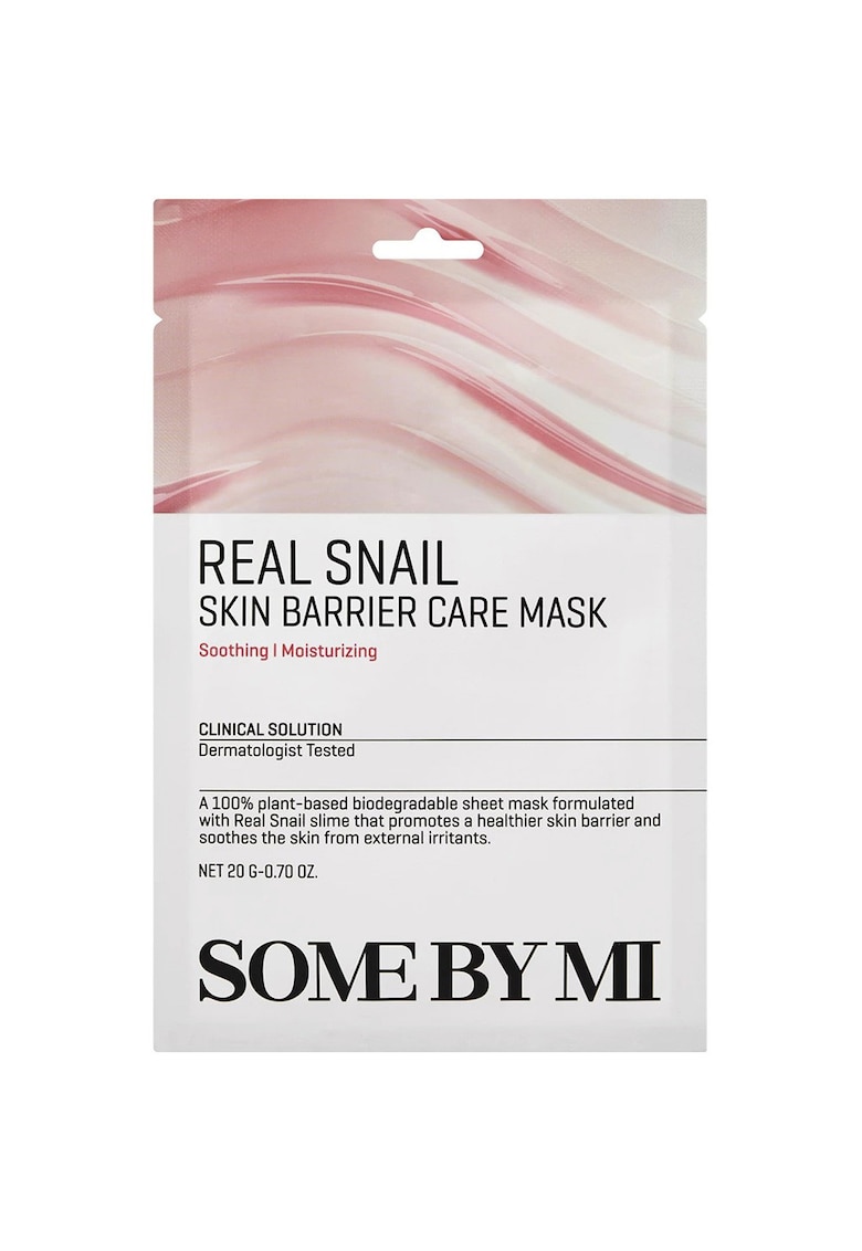Masca servetel cu mucina de melc - Real Snail Skin Barrier - hidratare si regenerare - 20 g
