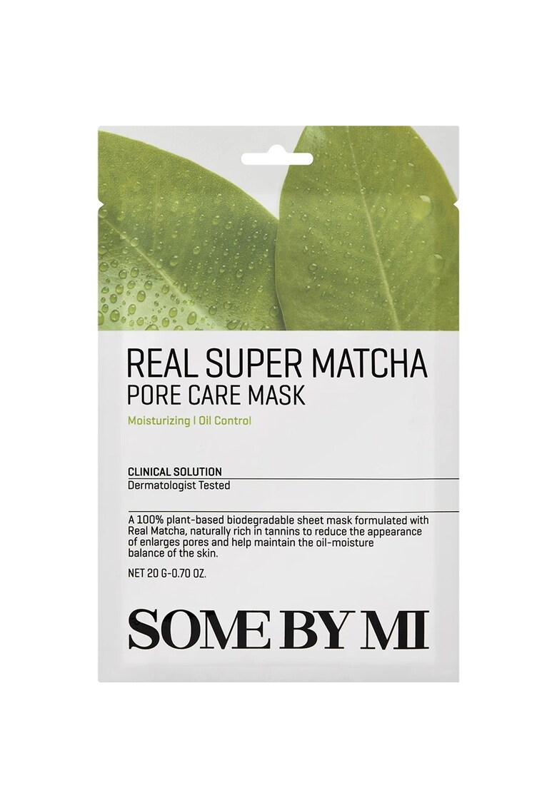 Masca de fata pentru minimalizarea porilor - Real Super Matcha Pore Care Mask - 20 gr
