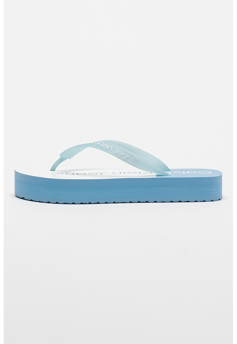 Papuci flatform flip-flop