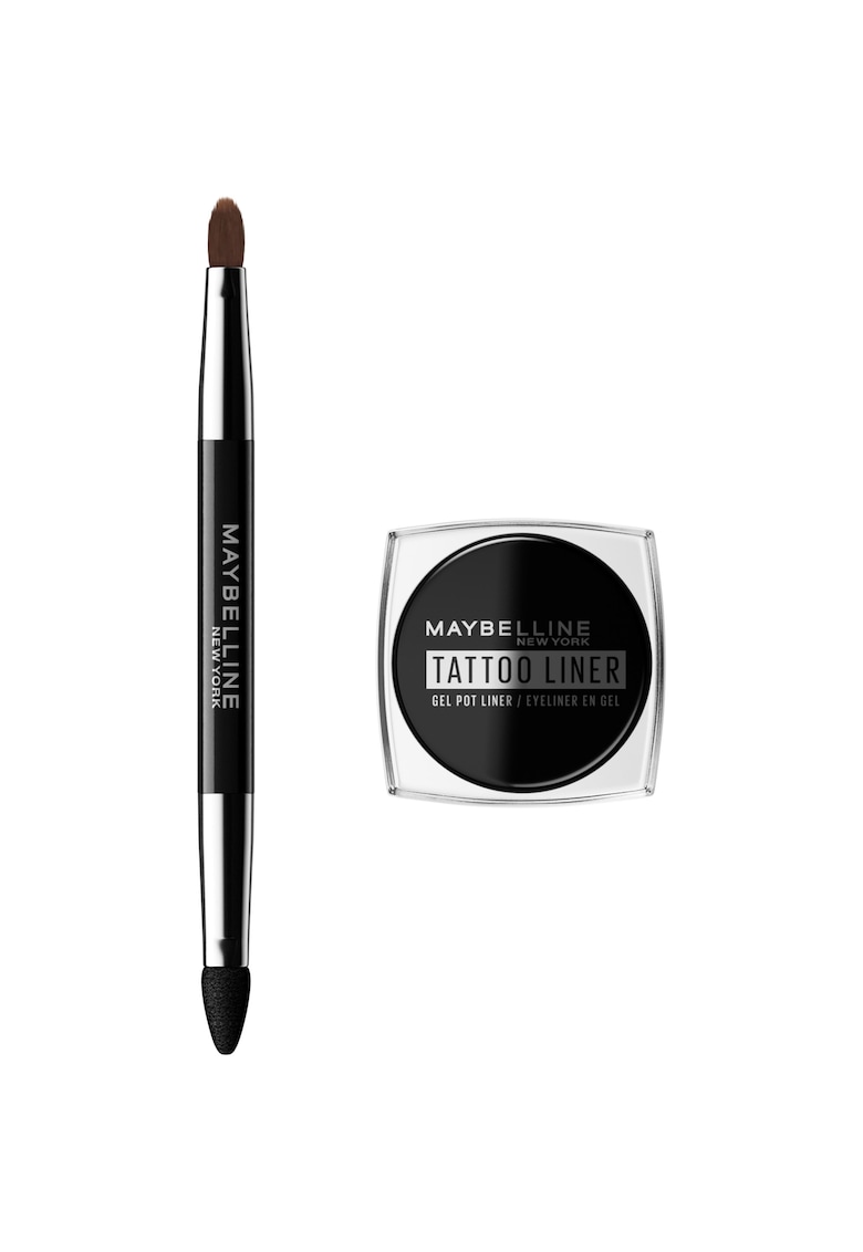 Tus de ochi gel + pensula 2in1 Maybelline New York Tattoo Liner Gel Pot - 3g