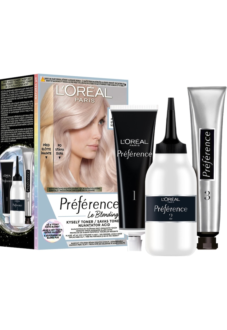 Nuantator Acid de par Semipermanent  Preference Le Blonding 174 ml