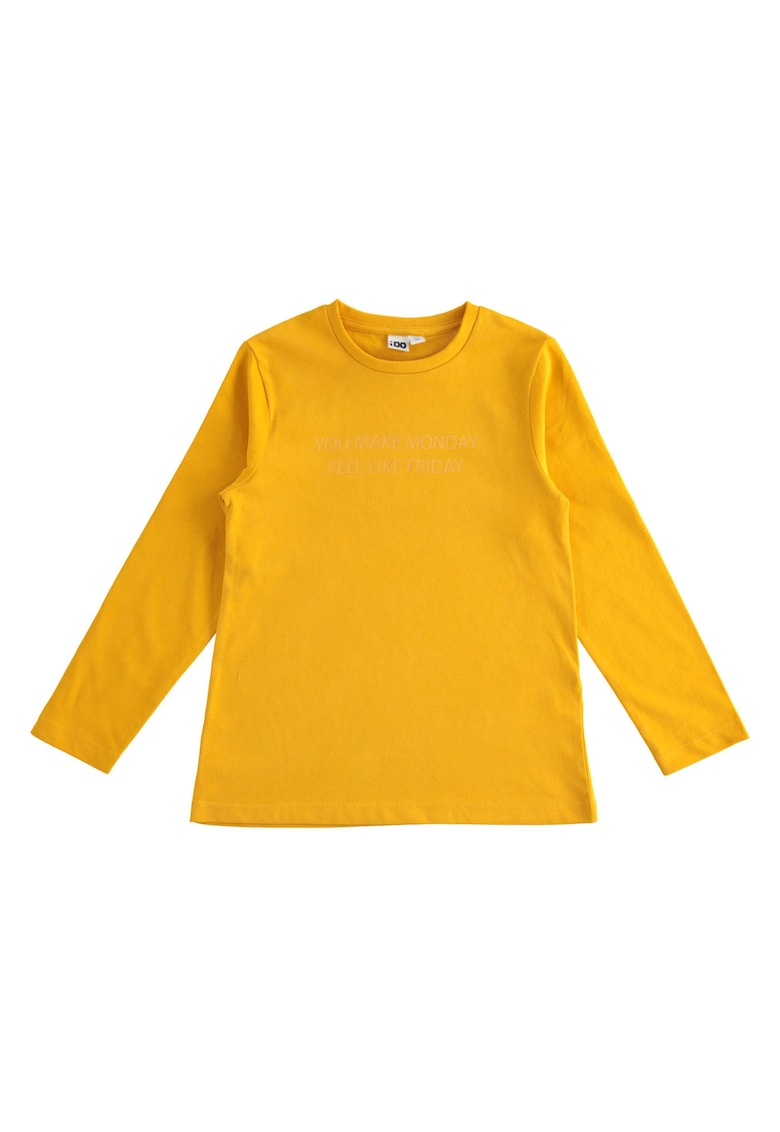 Bluza cu imprimeu pentru fete - 4.3926 - Galben