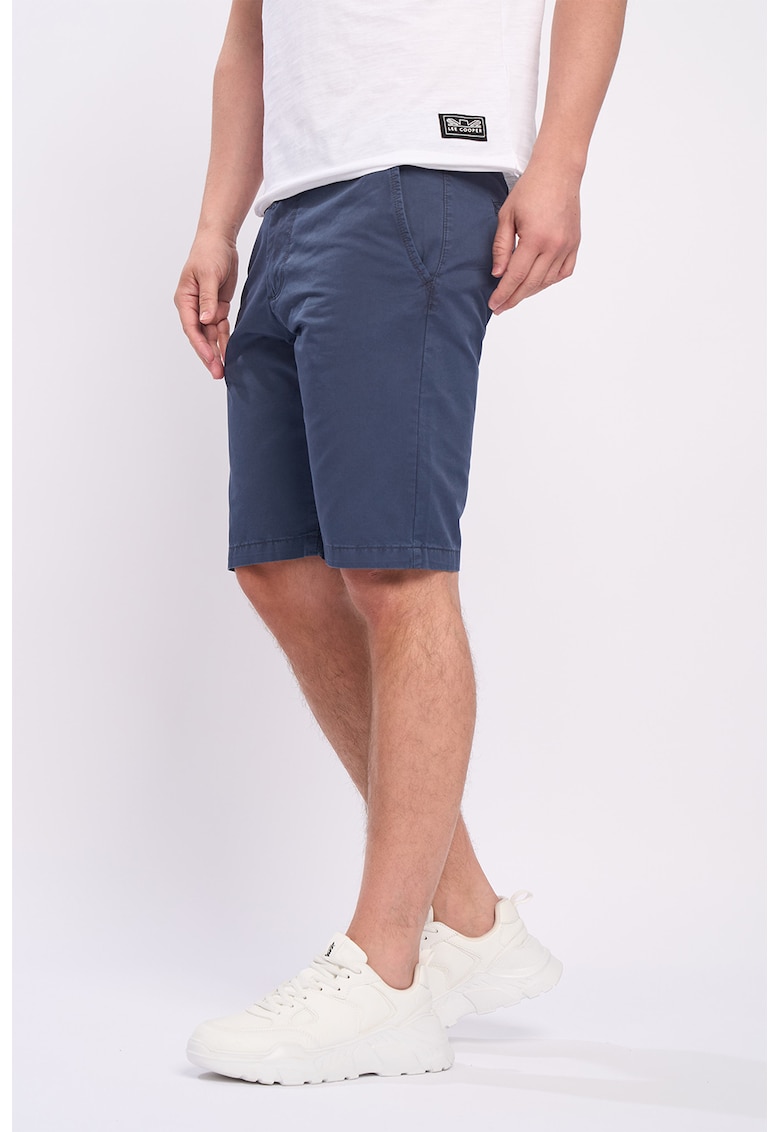 Pantaloni scurti de bumbac cu buzunare oblice