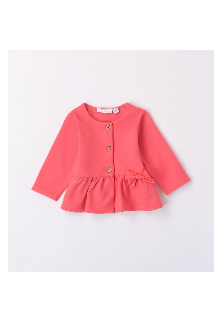 Cardigan cu fundita pentru bebe fetite - Sarabanda - 3.7722 - Coral - Coral