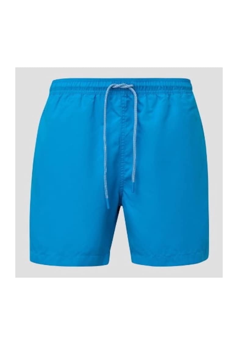 Pantaloni scurti barbati pentru inot cu croiala Regular fit - Albastru