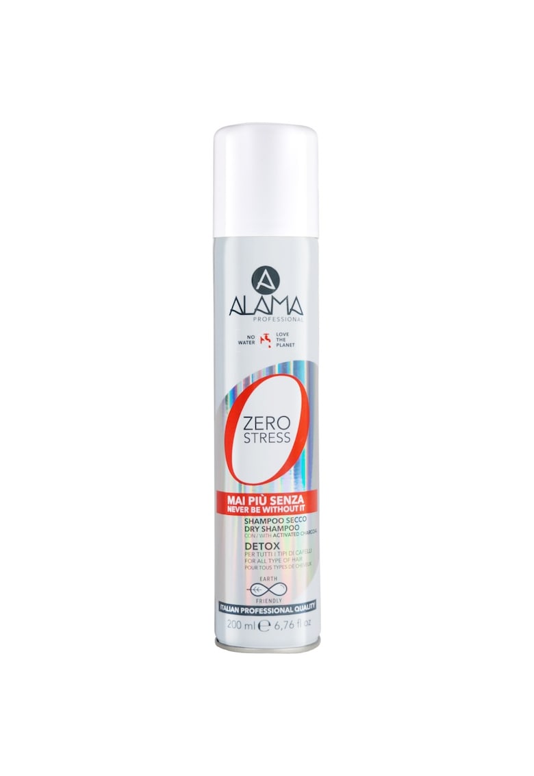 Sampon uscat cu carbune activ  Zero Stress - 200 ML Sampon uscat cu carbune activ  Zero Stress - 200 ML