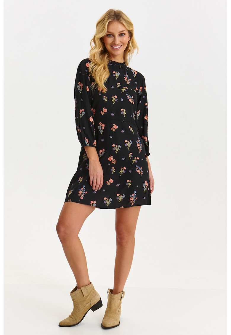 Rochie scurta cu model floral