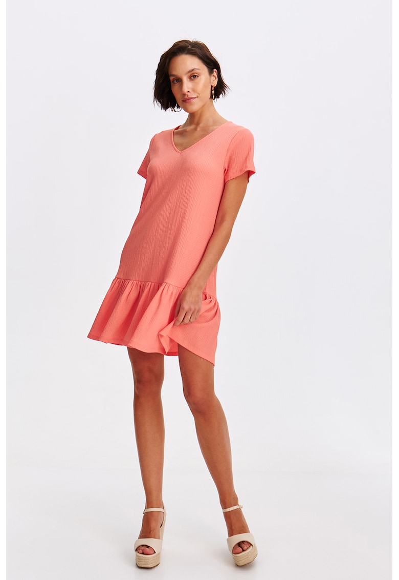 Rochie mini cu croiala in A