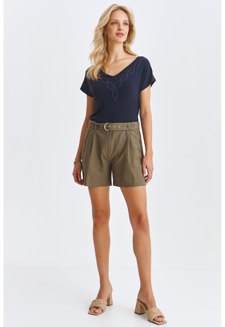 Tricou cu decolteu adanc