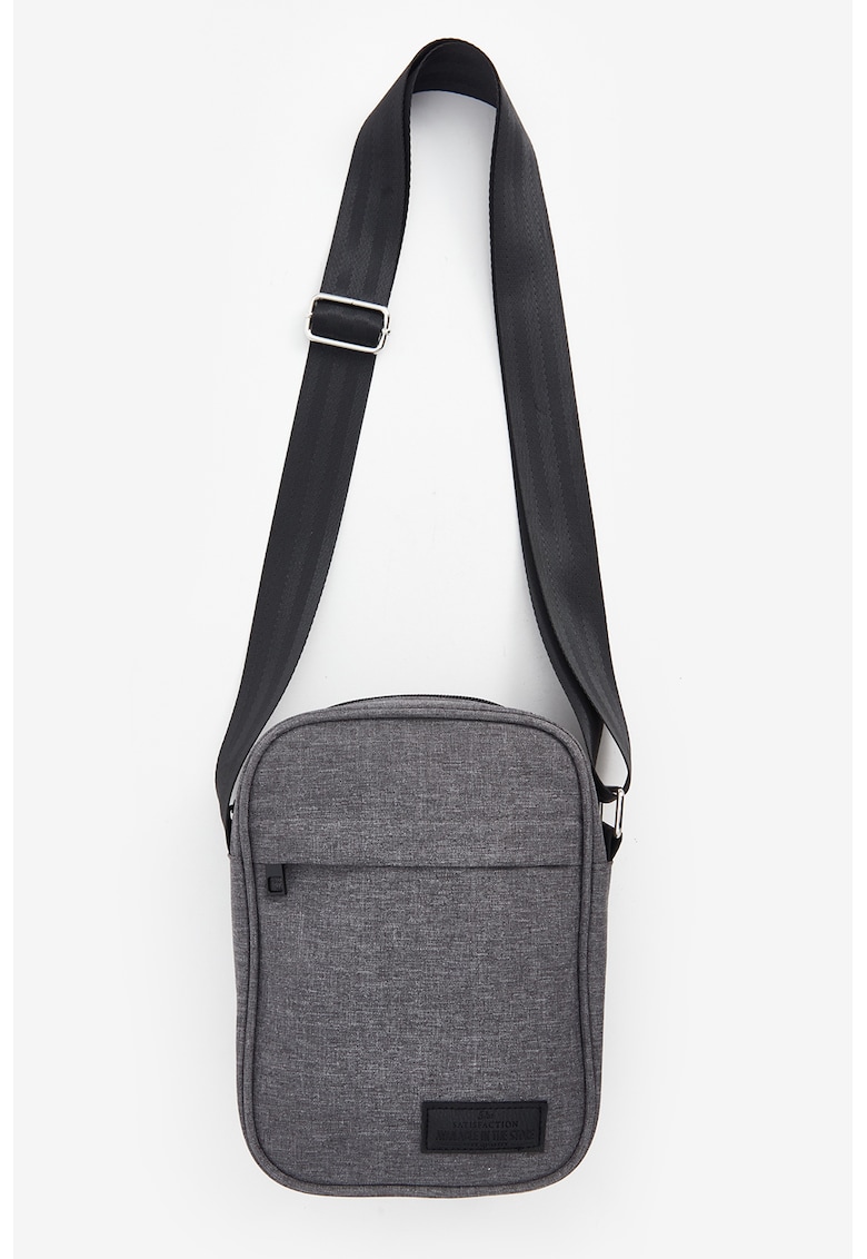 Geanta crossbody cu buzunar frontal