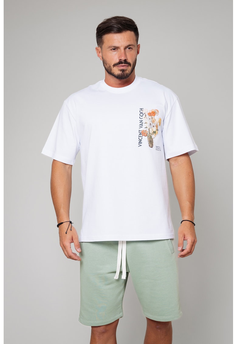 Tricou supradimensionat de bumbac