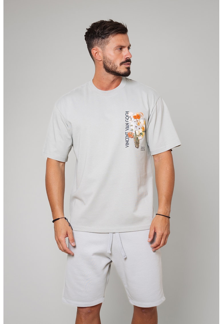 Tricou supradimensionat de bumbac