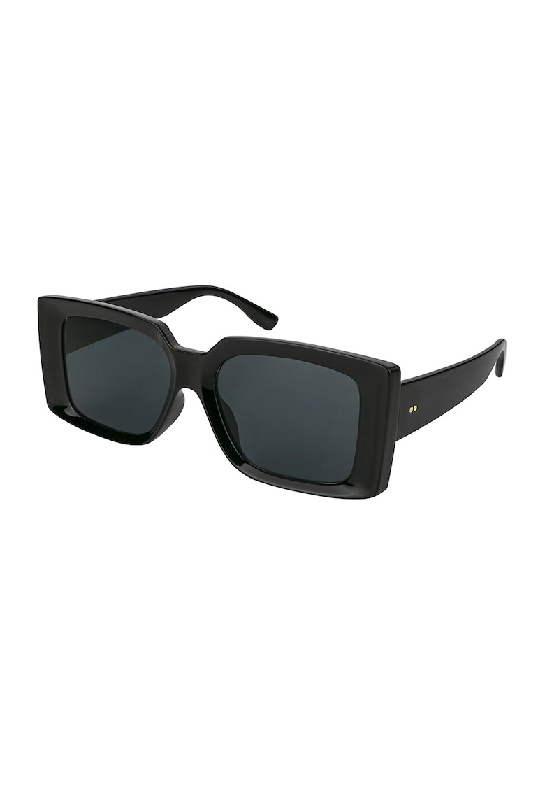 Ochelari de soare patrati Natalia - Negru