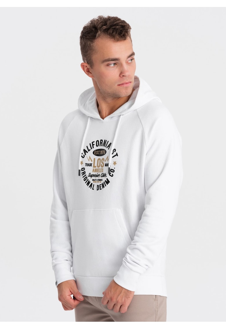 Hanorac cu imprimeu  OM-SSPS-0151 - Barbati