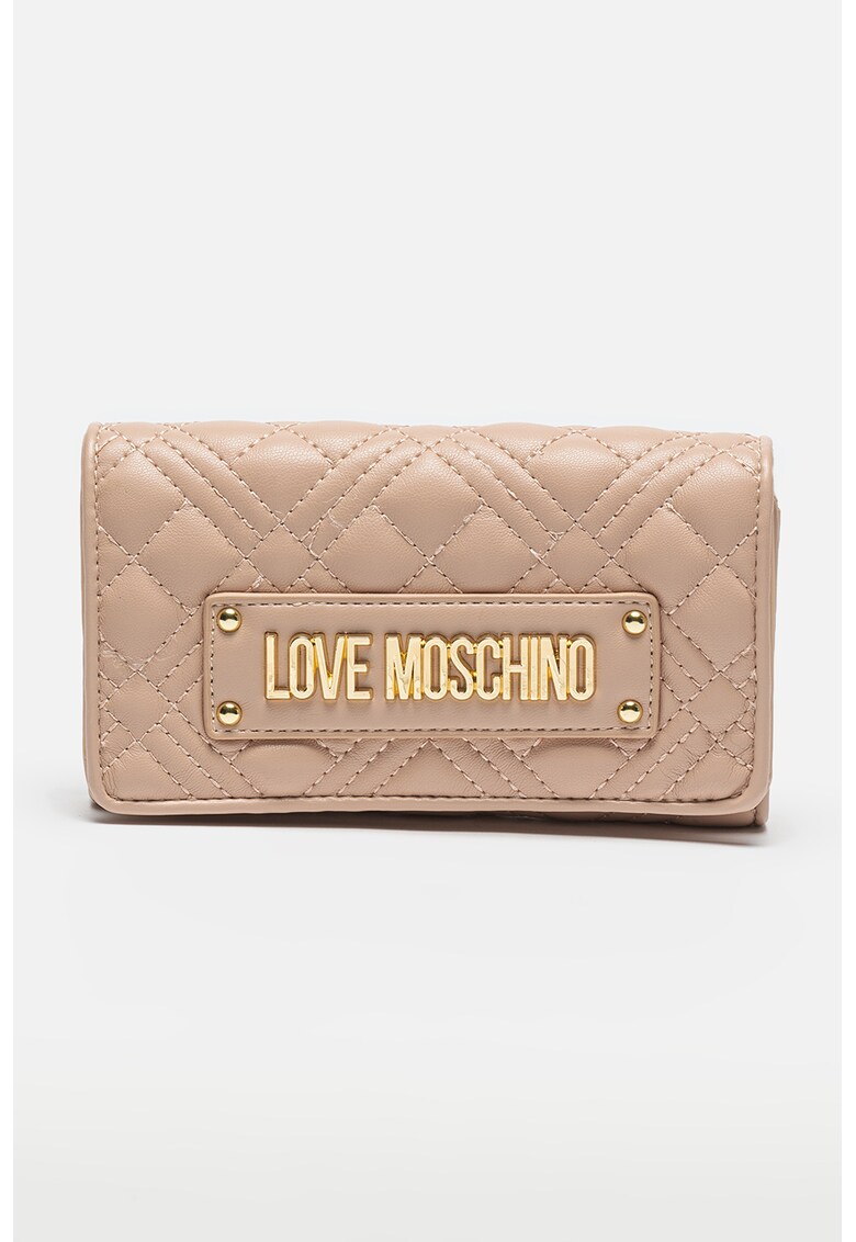 Love Moschino Портмоне от еко кожа с лого за Жени Love Moschino Портмоне от еко кожа с лого за Жени