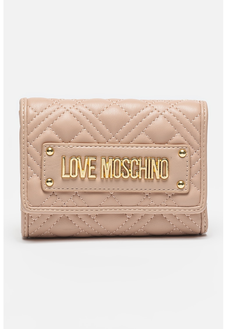 Love Moschino Капитониран портфейл с прегъване за Жени Love Moschino Капитониран портфейл с прегъване за Жени