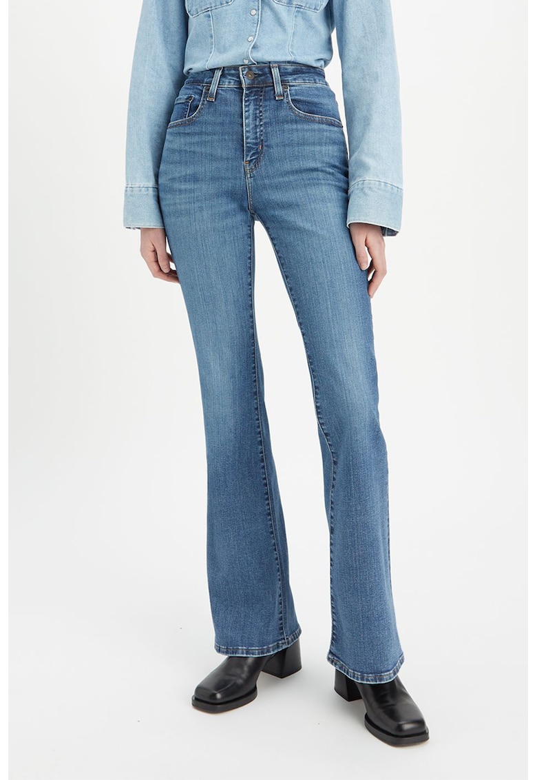 Blugi evazati cu talie inalta 726™