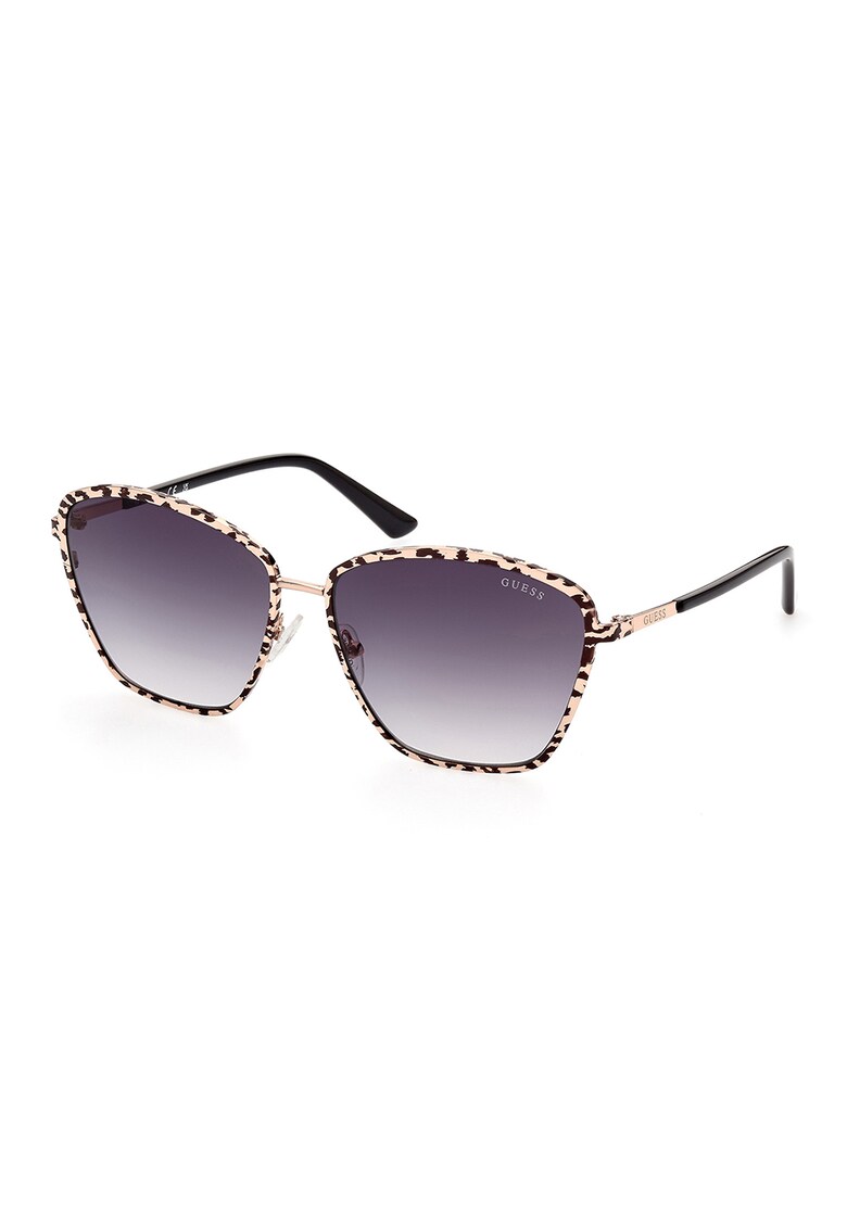 GUESS Слънчеви очила Cat-Eye с градиента цвят: златист - черен