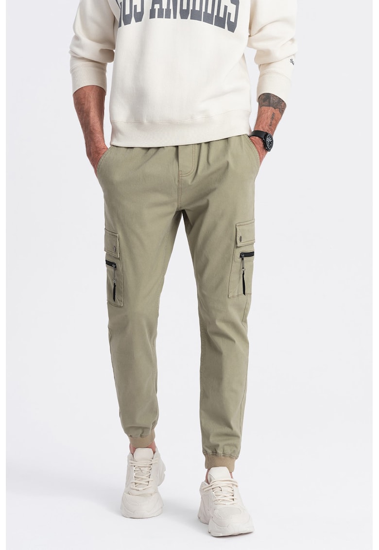 Ombre Pantaloni cargo uni - Kaki