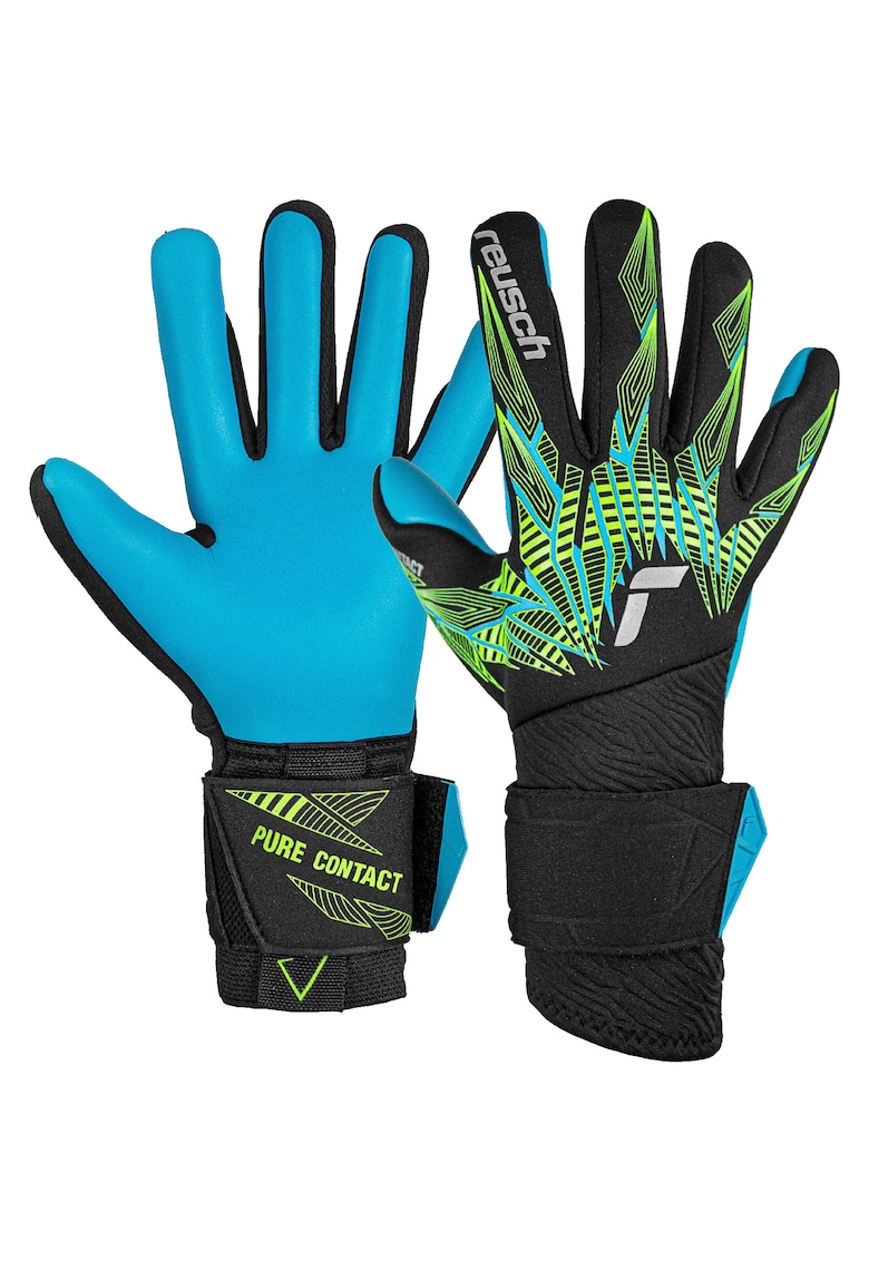 Manusi portari  Pure Contact Aqua - negru/verde/albastru Manusi portari  Pure Contact Aqua - negru/verde/albastru