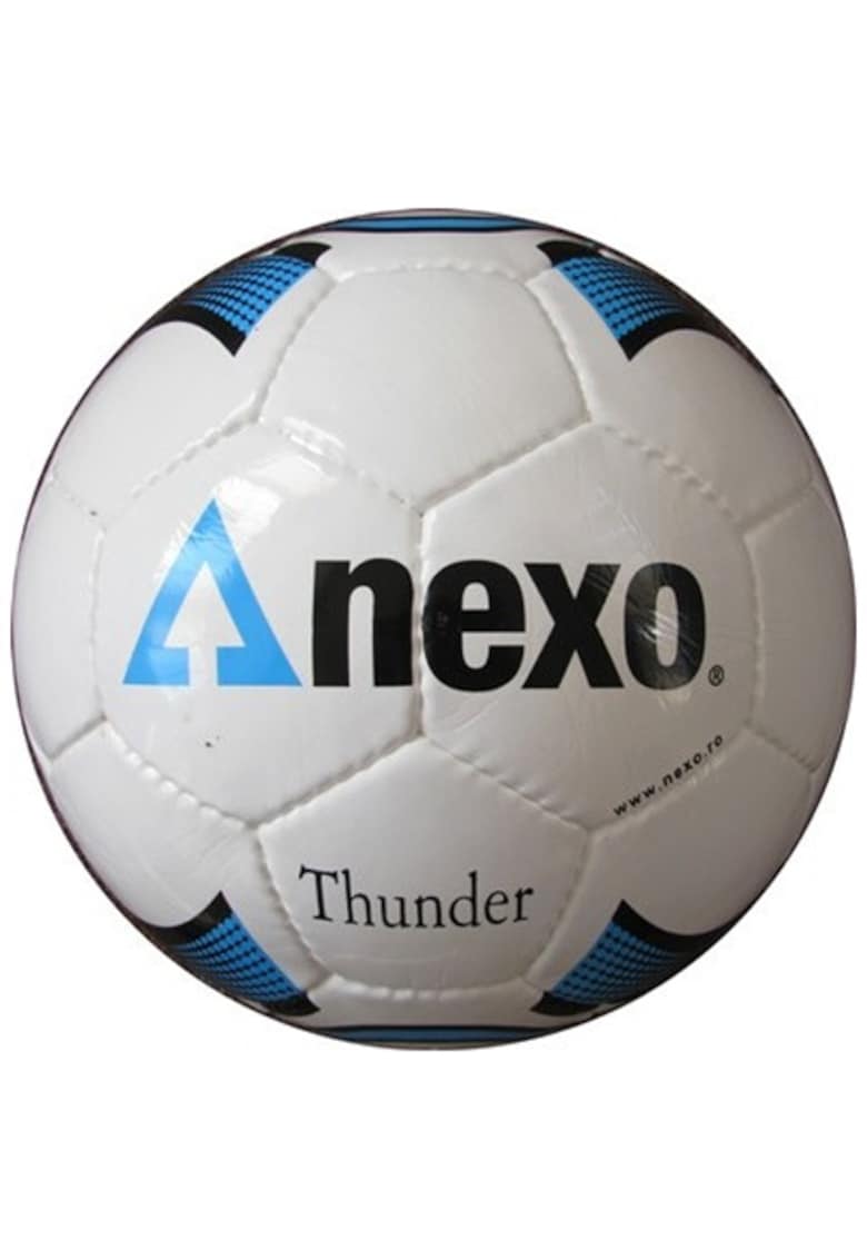 Minge fotbal THUNDER - marimea 5 - alb/albastru/negru