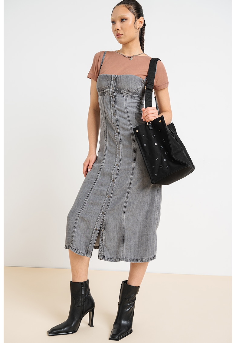 Rochie mini din denim