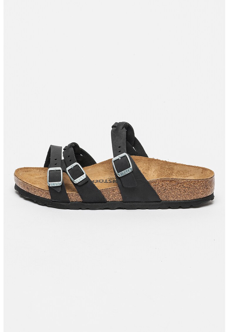 Birkenstock Чехли Franca от набук за Жени Birkenstock Чехли Franca от набук за Жени