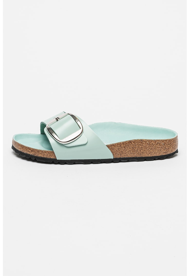Birkenstock Кожени чехли Madrid цвят: mint