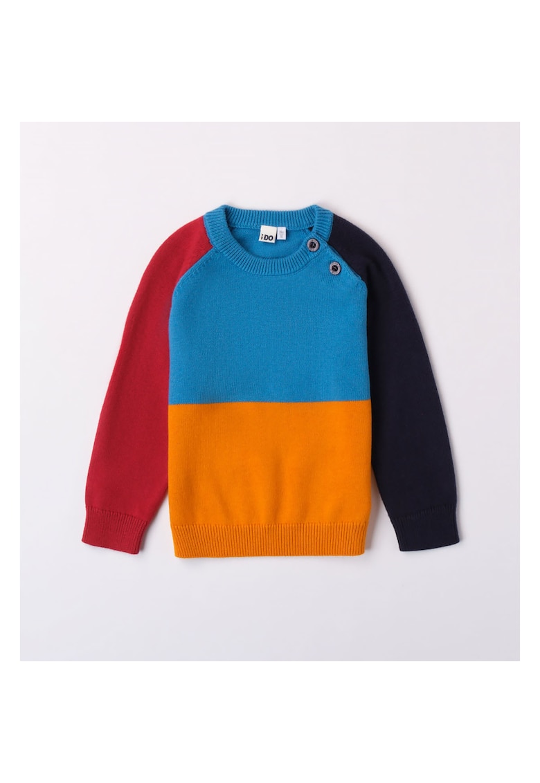 Pulover colorat pentru baieti - 4.7406 - Multicolor - Multicolor
