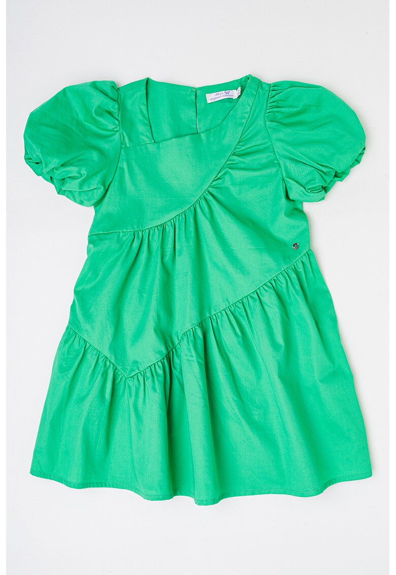 Rochie din bumbac cu maneci bufante