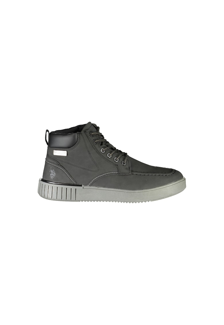 Bocanci sport barbati - 40% Poliester - 60% Poliuretan - Negru - PYRO002MCUY1 - Negru