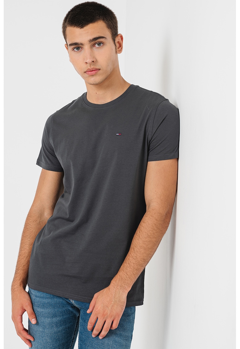 Tricou slim fit de bumbac